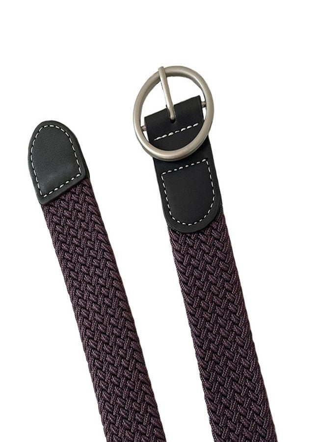Swtddy 2 Pack Women's Stretch Braided Web Belts Elastic For Jeans Casual Pants Dresses Belt - Image 4